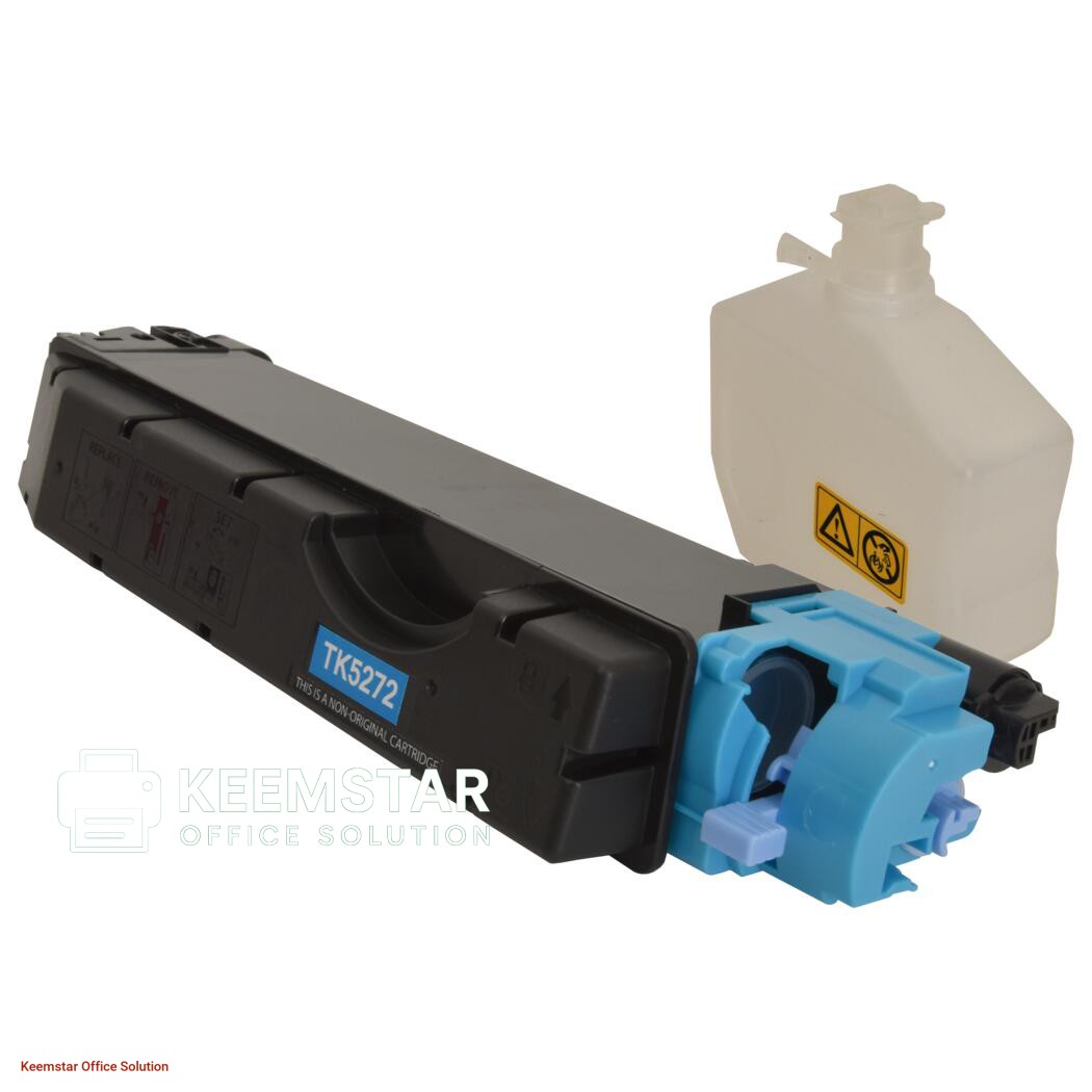Kyocera TK5282 Cyan Compatible Toner Cartridge – For ECOSYS M6235cidn / M6635cidn / P6235cdn – High Yield Print Quality